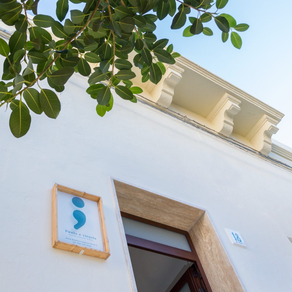 Italian school in Puglia